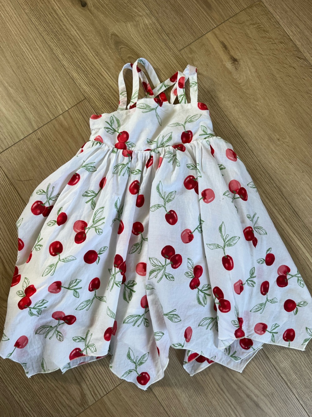 Tommy Bahama baby girls 12mo cherry dress